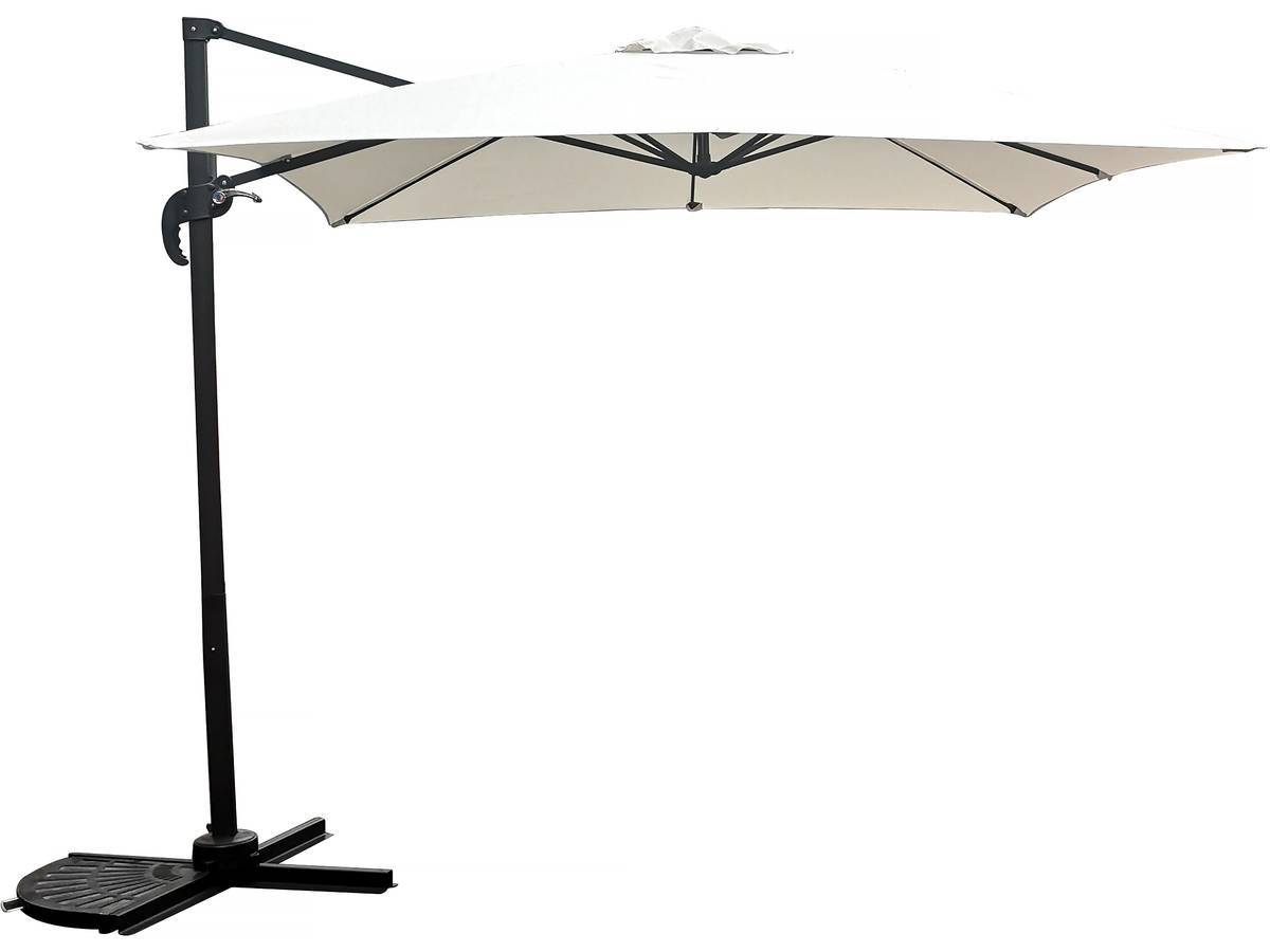Habitat Et Jardin - Parasol Jardin Déporté "soleil" - Carré - 2.5 X 2.5 M - Ecru -habitat Et Jardin - Image 1