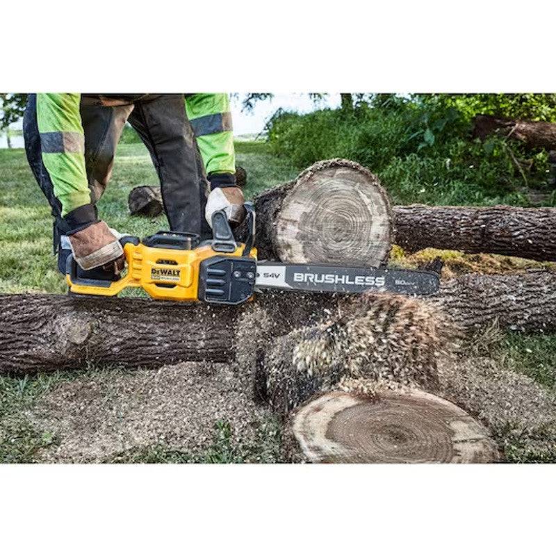 Tronçonneuse à chaîne sans fil DEWALT 54 volts 50 cm - Sans batterie, ni chargeur - DCMCS575N-XJ - Image 2