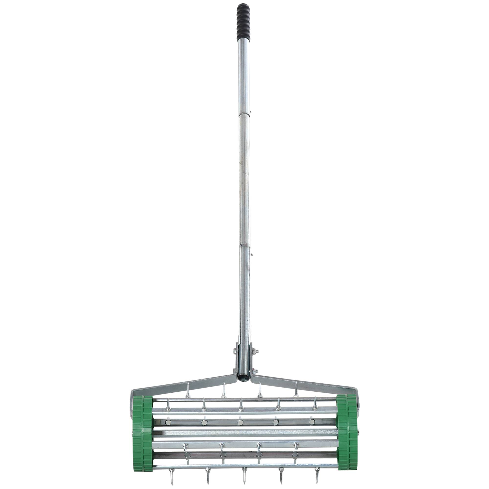 PANGIVO - Râteau aération gazon plastique argent 139 x 43.5 x 15 cm - PANGIVO - Image 1