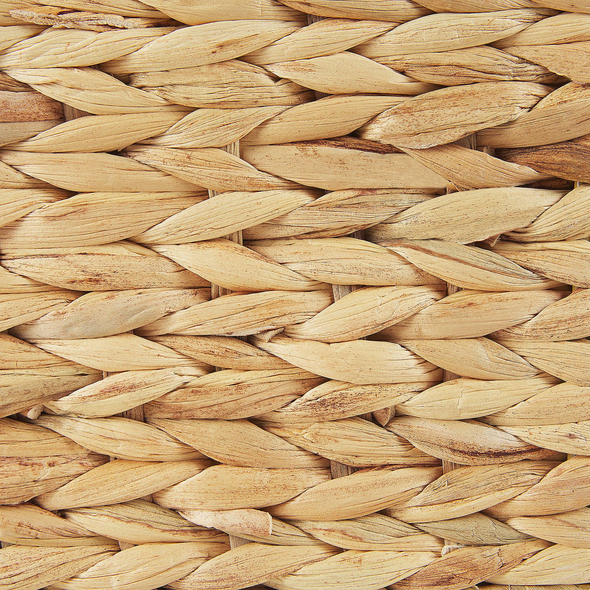 Beliani - Cache-pot d'extérieur Fibre de jacinthe d'eau Beige KAWALA - 80x18x20- Beliani - Image 7