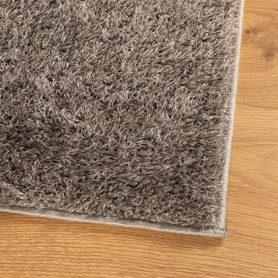 Grand Tapis de Salon ShaggyPolyester Lavable Moelleux Gris 200x280 cm – ComfortXL Outdoor Living - Image 4