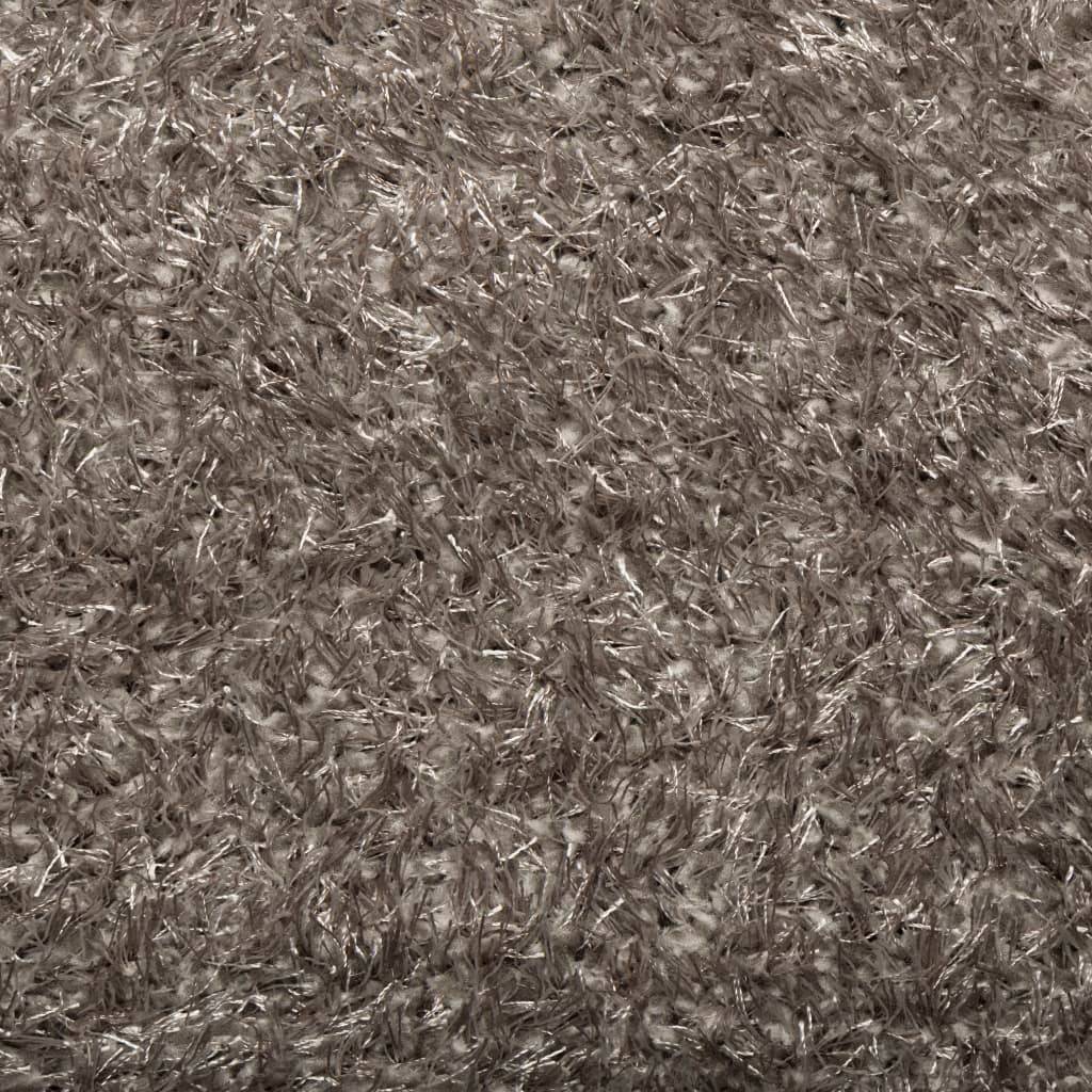 Grand Tapis de Salon ShaggyPolyester Lavable Moelleux Gris 200x280 cm – ComfortXL Outdoor Living - Image 9