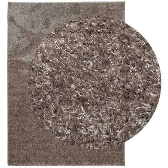 Grand Tapis de Salon ShaggyPolyester Lavable Moelleux Gris 200x280 cm – ComfortXL Outdoor Living - Image 3