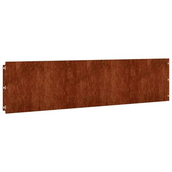 Bordure pelouse acier corten jardins cours blocage racines 10,3m x 25cm rouillé - ComfortXL Outdoor Living - Image 3