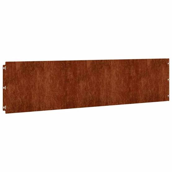 Bordure pelouse acier corten jardins cours blocage racines 10,3m x 25cm rouillé - ComfortXL Outdoor Living - Image 7