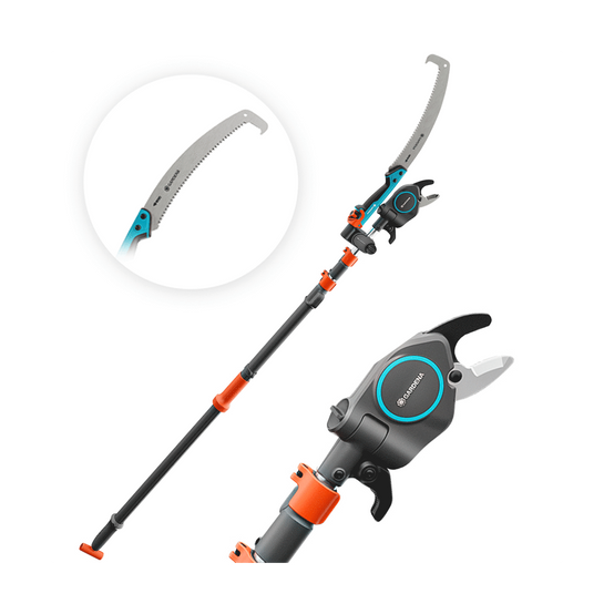 Gardena - Coupe Branche GARDENA StarCut Pro L Bypass + Scie - Portée 6.5m - Image 1