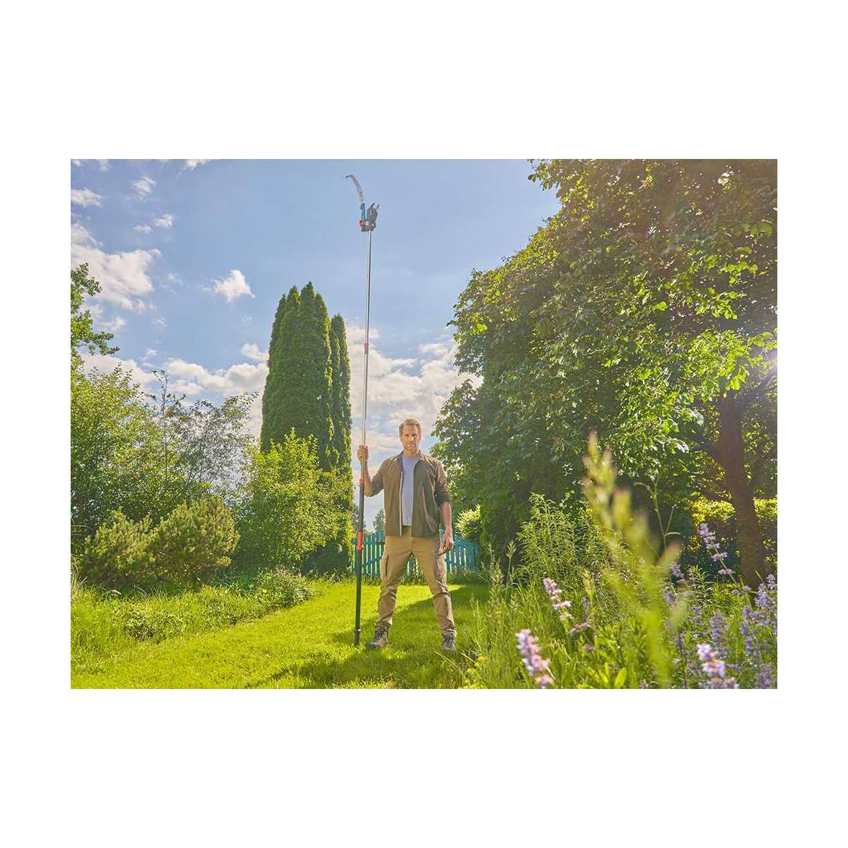 Gardena - Coupe Branche GARDENA StarCut Pro L Bypass + Scie - Portée 6.5m - Image 4