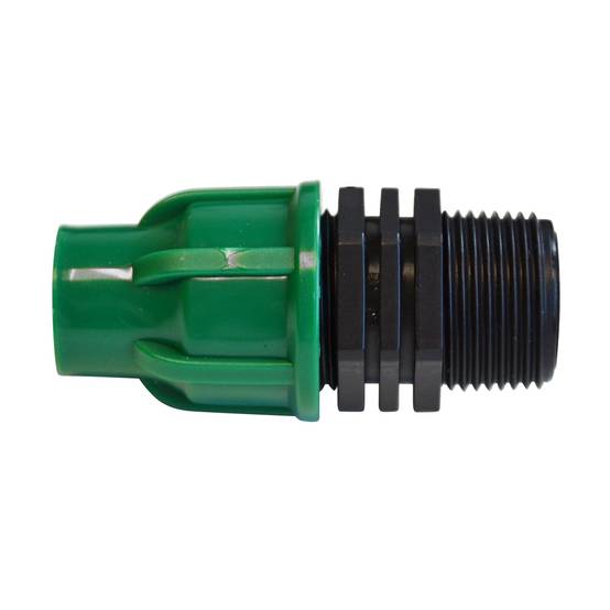 Jardibric - Jardibric - Raccords Conduit Principal - Branchement Extra Ø16 mm x M 20x27 - Connectez Facilement Vos Conduites pour Un Arrosage Efficace