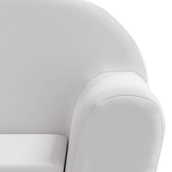 Chaise longue | Transat | Bain de soleil pliable pour enfants gris clair - Image 7