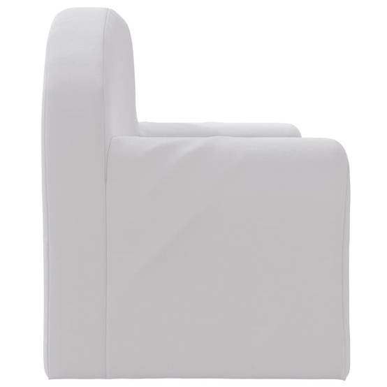 Chaise longue | Transat | Bain de soleil pliable pour enfants gris clair - Image 5