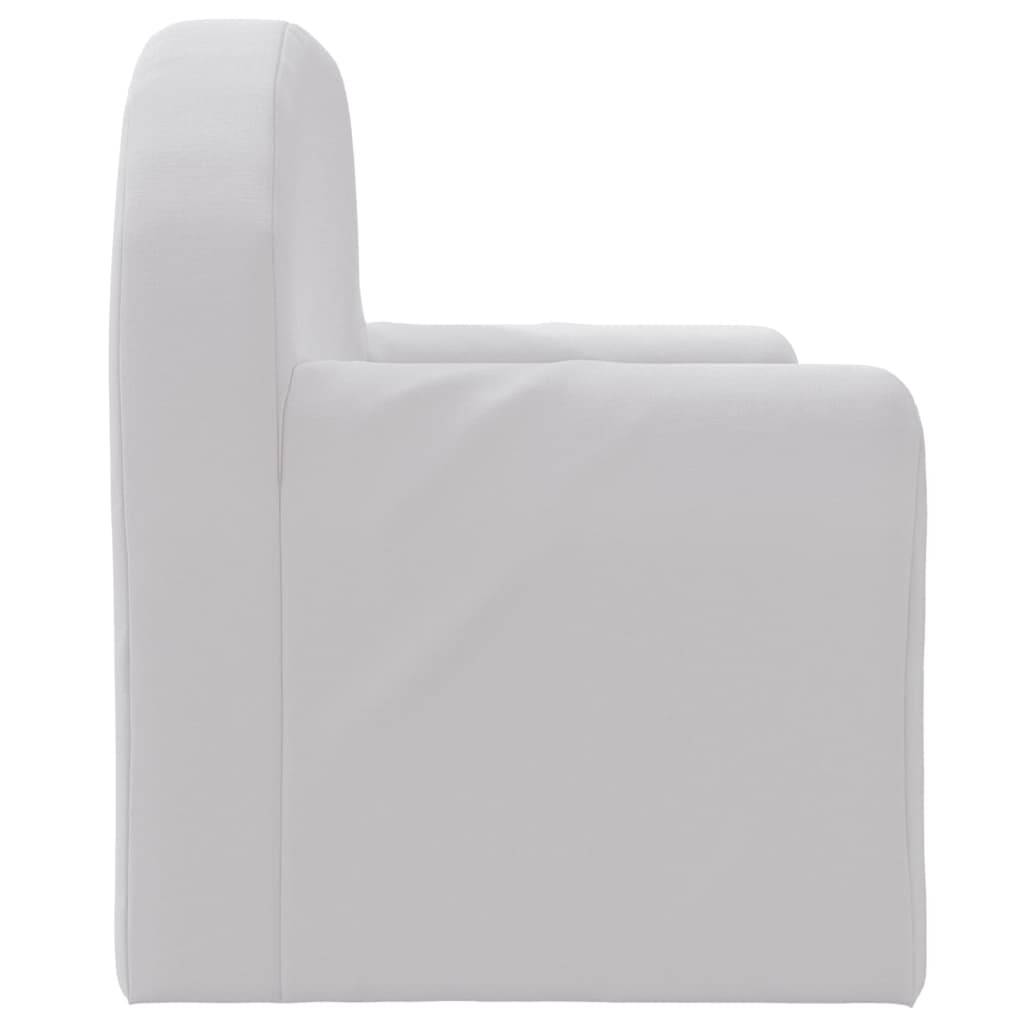 Chaise longue | Transat | Bain de soleil pliable pour enfants gris clair - Image 5