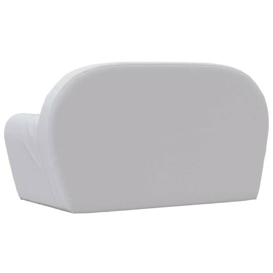 Chaise longue | Transat | Bain de soleil pliable pour enfants gris clair - Image 6
