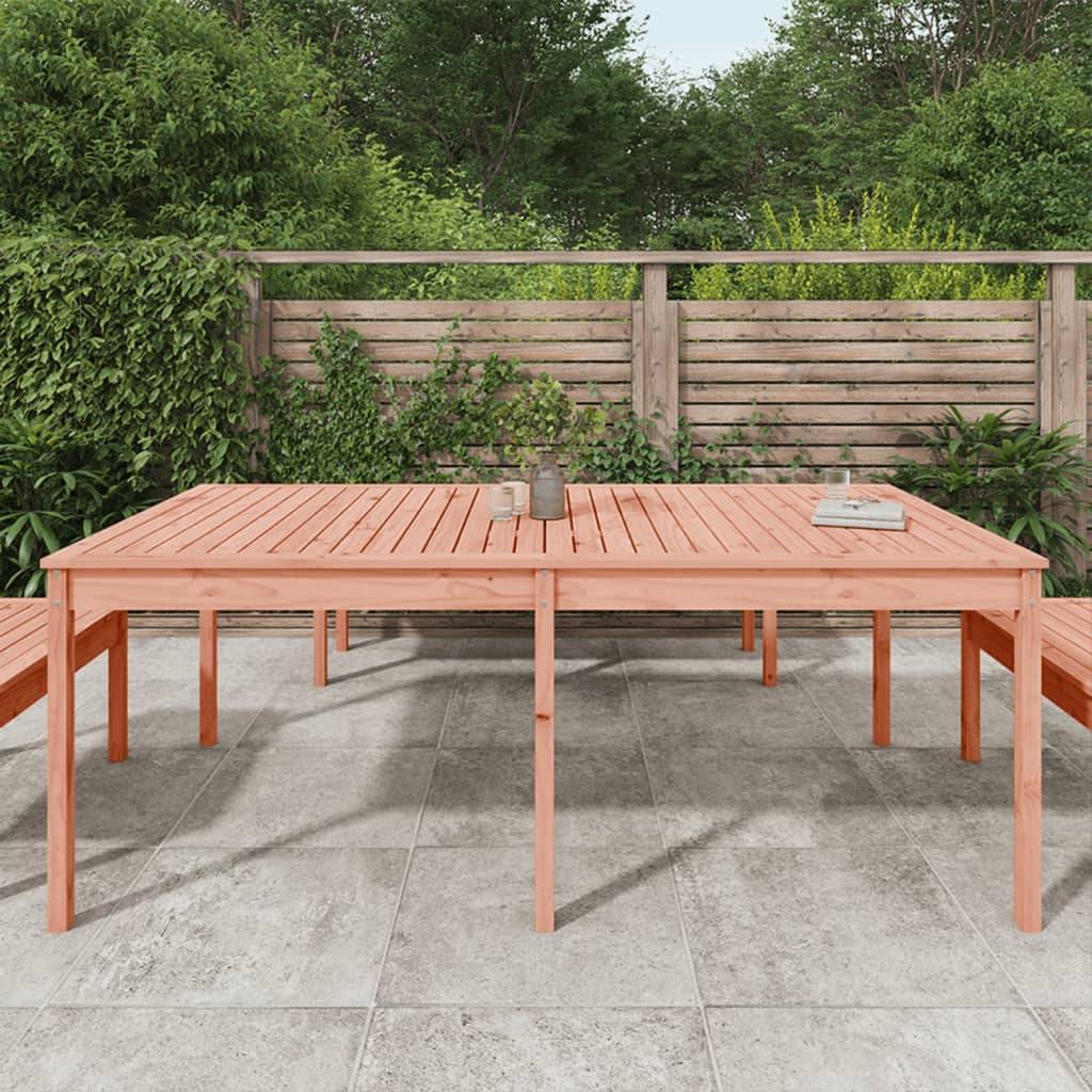 PANGIVO - Table de jardin bois massif de douglas 203,5 x 100 x 76 cm - PANGIVO - Image 3