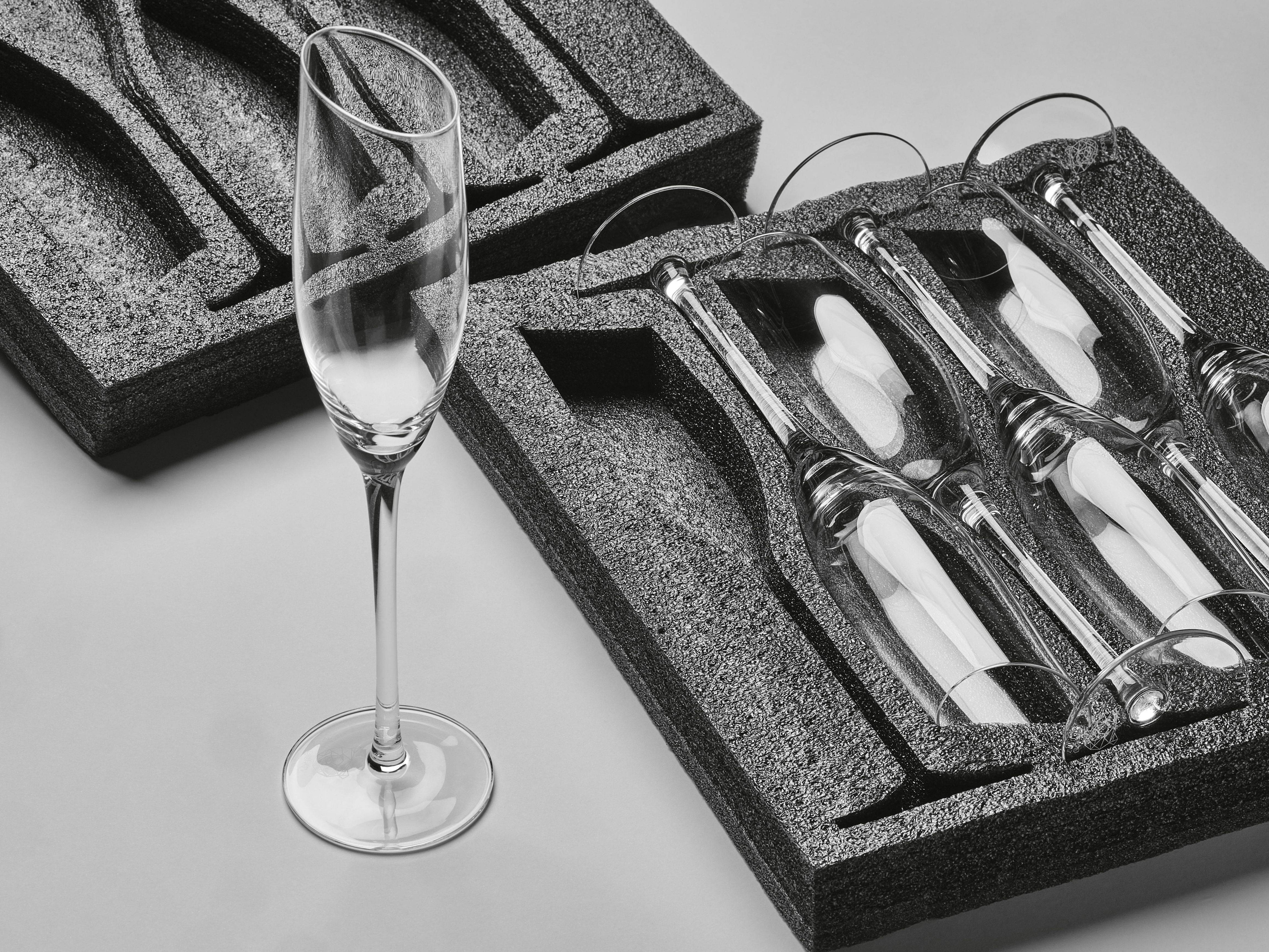 Lot de 24 Set Complet en Cristallin (cristal sans plomb) "SVÄVA", Bjorn - Image 6