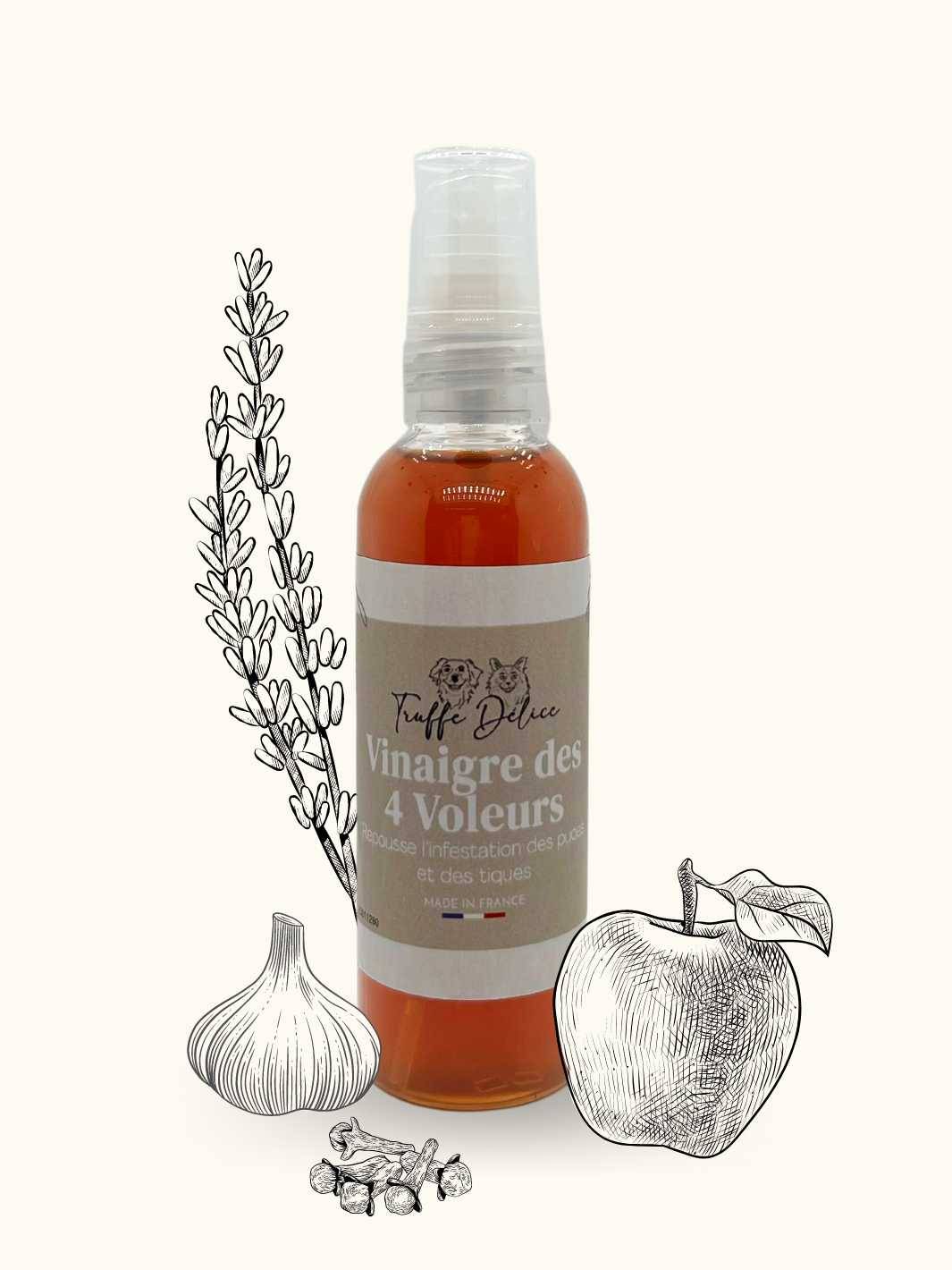 Autre - Vinaigre des 4 voleurs -Antiparasitaire naturel Truffe Délice