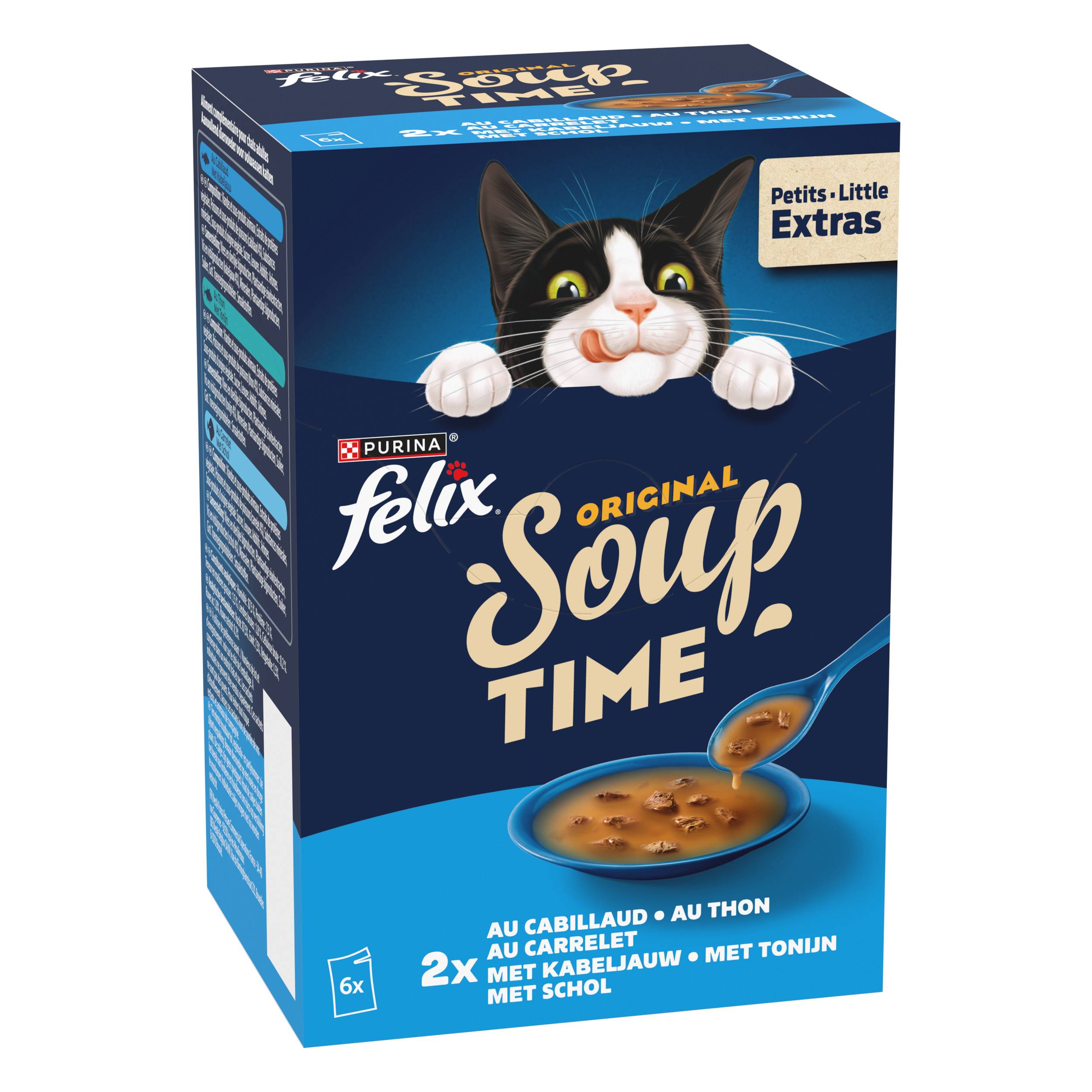 Felix Soup Sélection Poissons 6x48g - Lot de 8 - Image 5