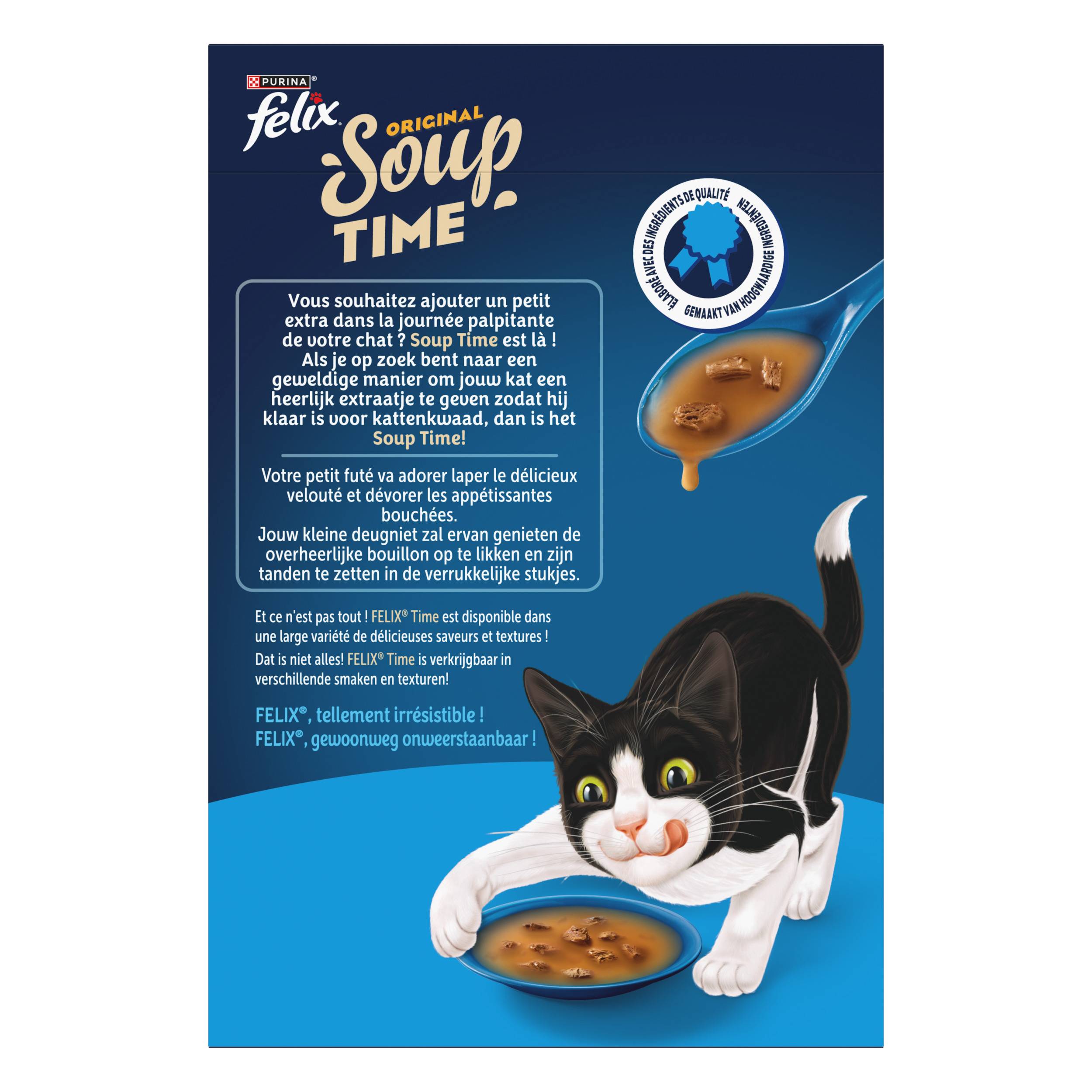 Felix Soup Sélection Poissons 6x48g - Lot de 8 - Image 2