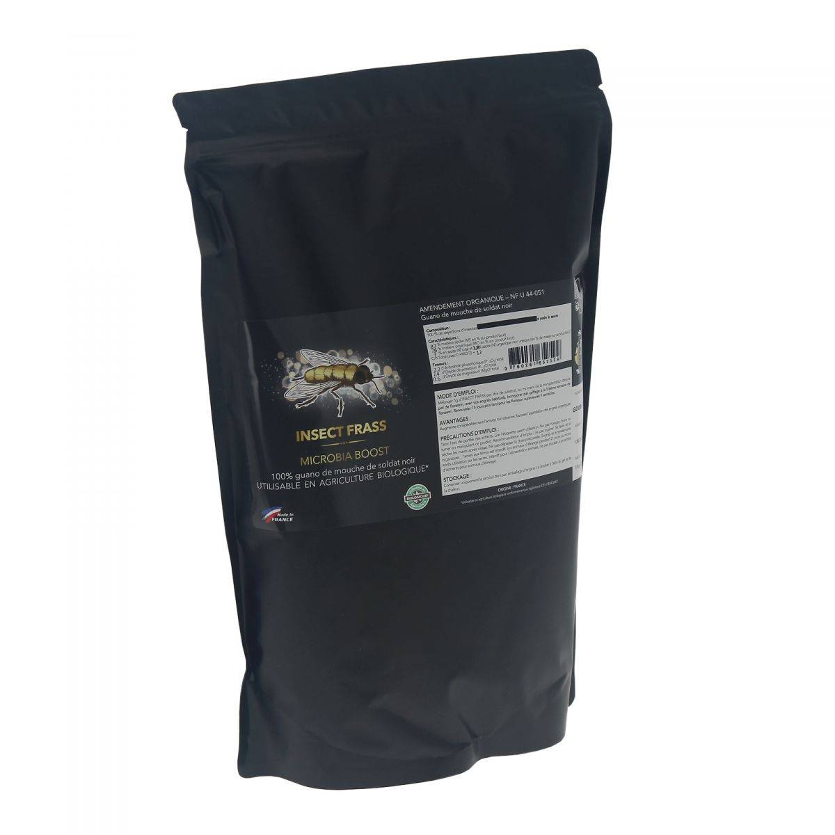 INSECT FRASS - Guano d'insectes en sachet de 1 kilo - Guano Diffusion