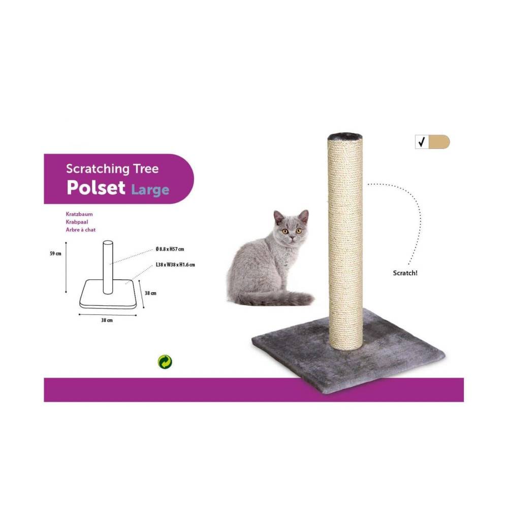 Griffoir Polset large couleur beige   38 x 38 x 59 cm pour chat - Image 4