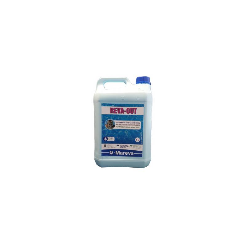 Pack MAREVA - Pastilles de brome - 5kg - Anti calcaire Reva-out - 5L - Image 2