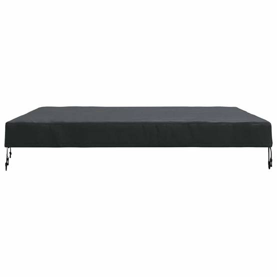 Housse de Protection 122cm Tissu Oxford 210D Imperméable pour Table de Jardin Carrée Noir 122x122x15 cm – ComfortXL Outdoor Living - Image 6