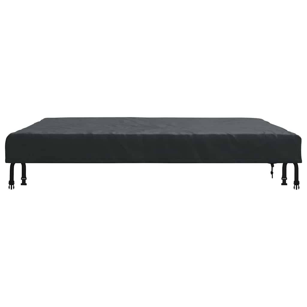 Housse de Protection 122cm Tissu Oxford 210D Imperméable pour Table de Jardin Carrée Noir 122x122x15 cm – ComfortXL Outdoor Living - Image 7