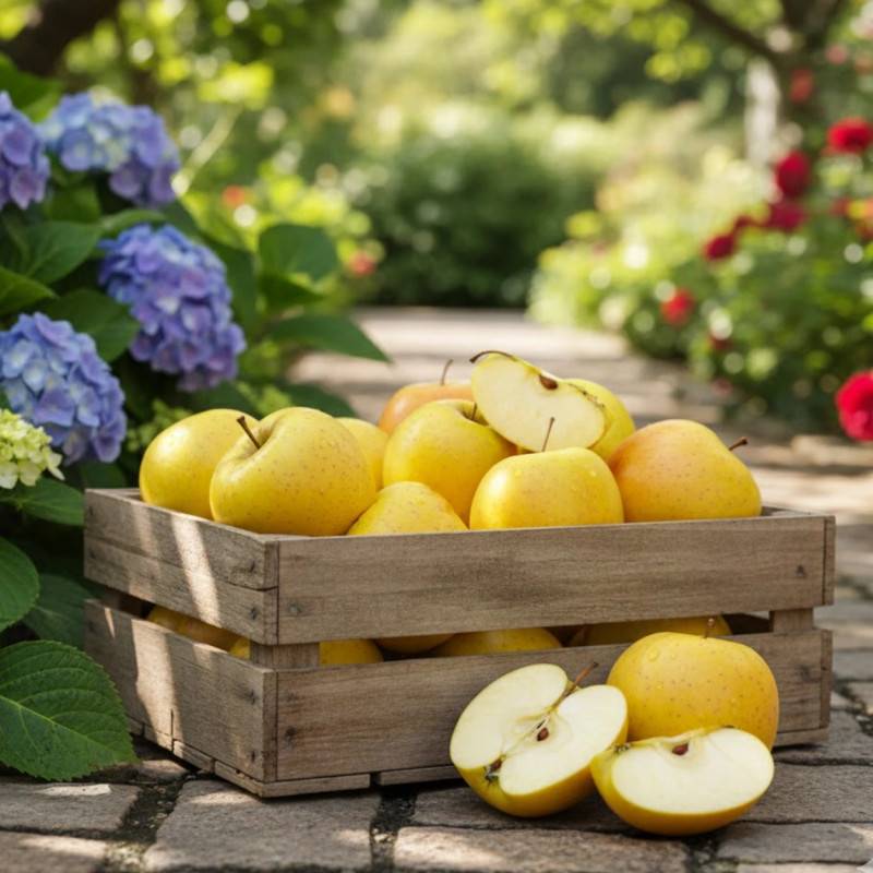 Pommier Tentation® 'Delblush' - Bon rendement - Pot de 12L - Gobelet 3 ans - De 3,00 m à 5,00 m - Image 2