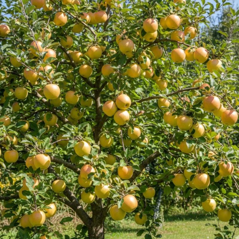 Pommier Tentation® 'Delblush' - Bon rendement - Pot de 12L - Gobelet 3 ans - De 3,00 m à 5,00 m - Image 4