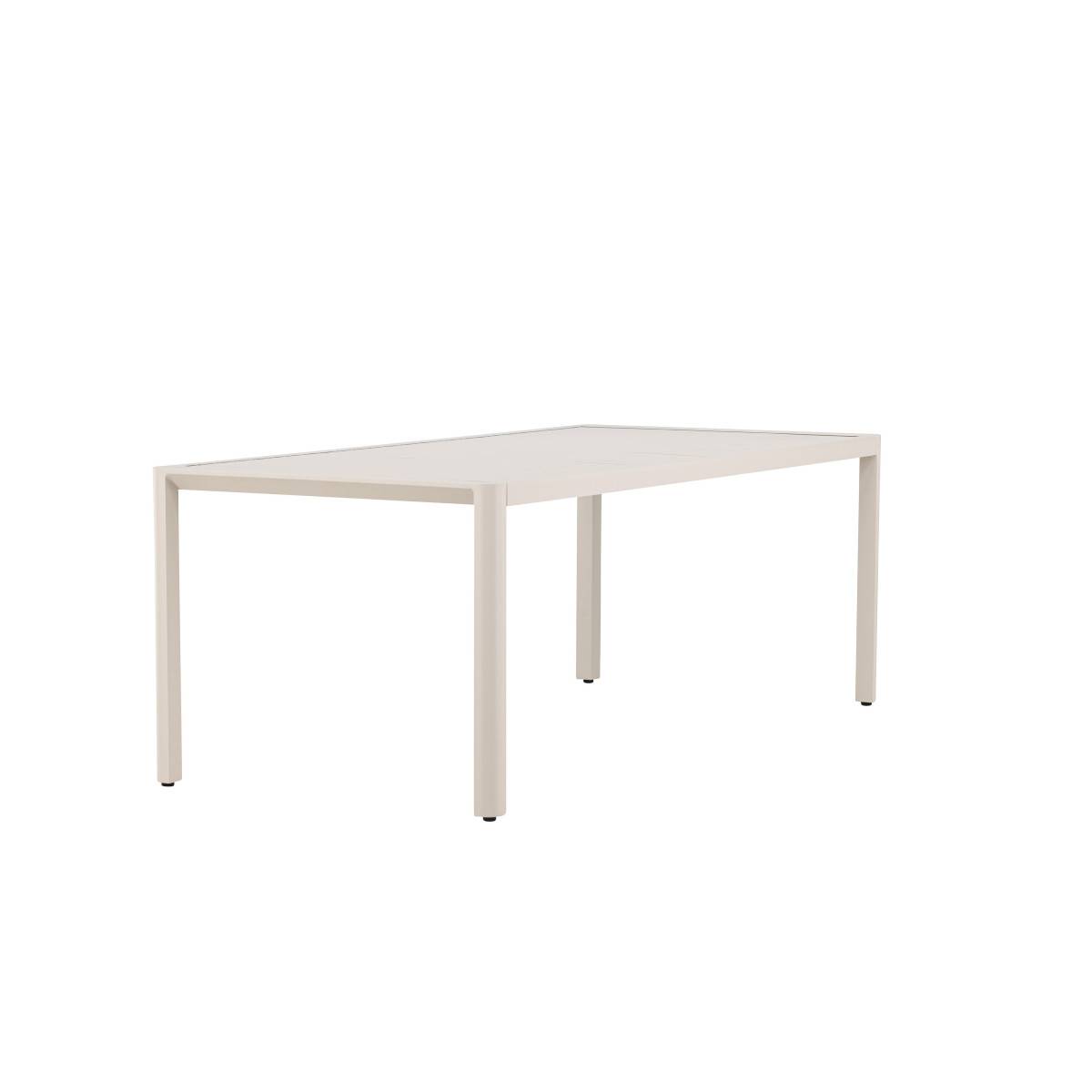 Paris Prix - Table de Jardin "Giardini" 200cm Beige - Image 4