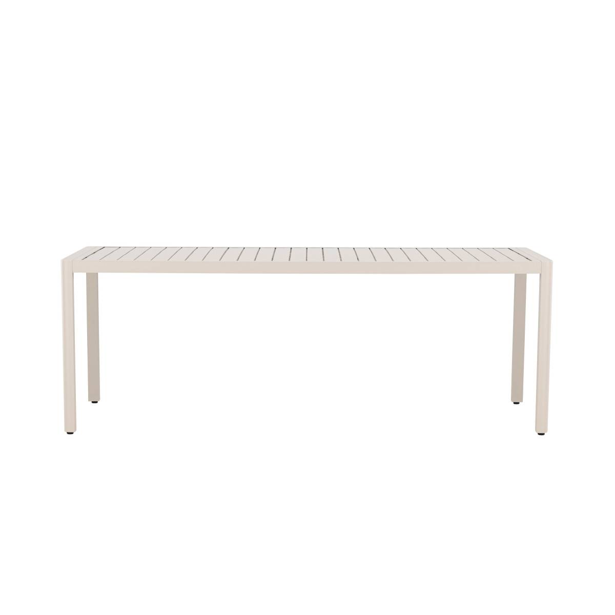 Paris Prix - Table de Jardin "Giardini" 200cm Beige - Image 2