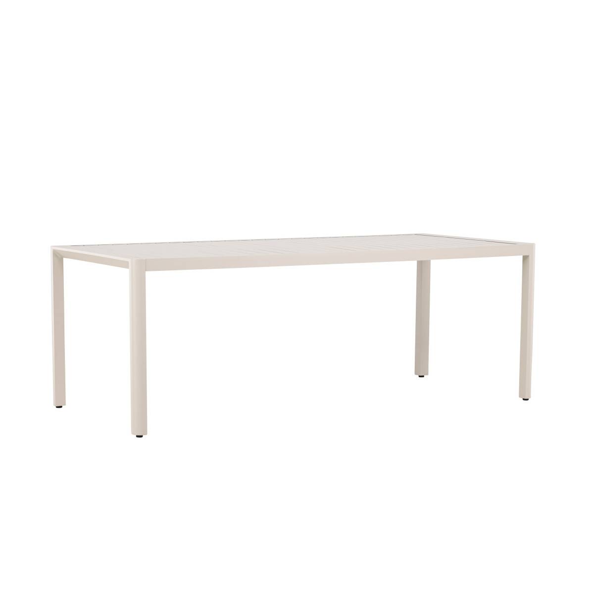 Paris Prix - Table de Jardin "Giardini" 200cm Beige - Image 1