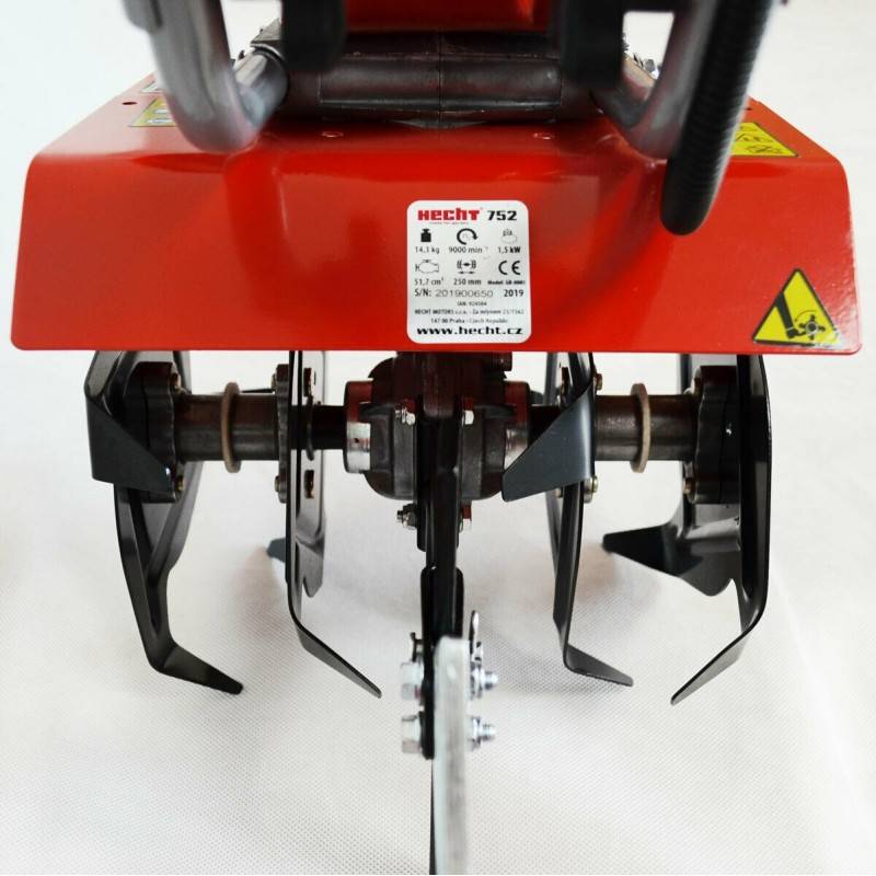 Hecht 752 Motobineuse Moteur 2 temps Fraiseuse - Image 5