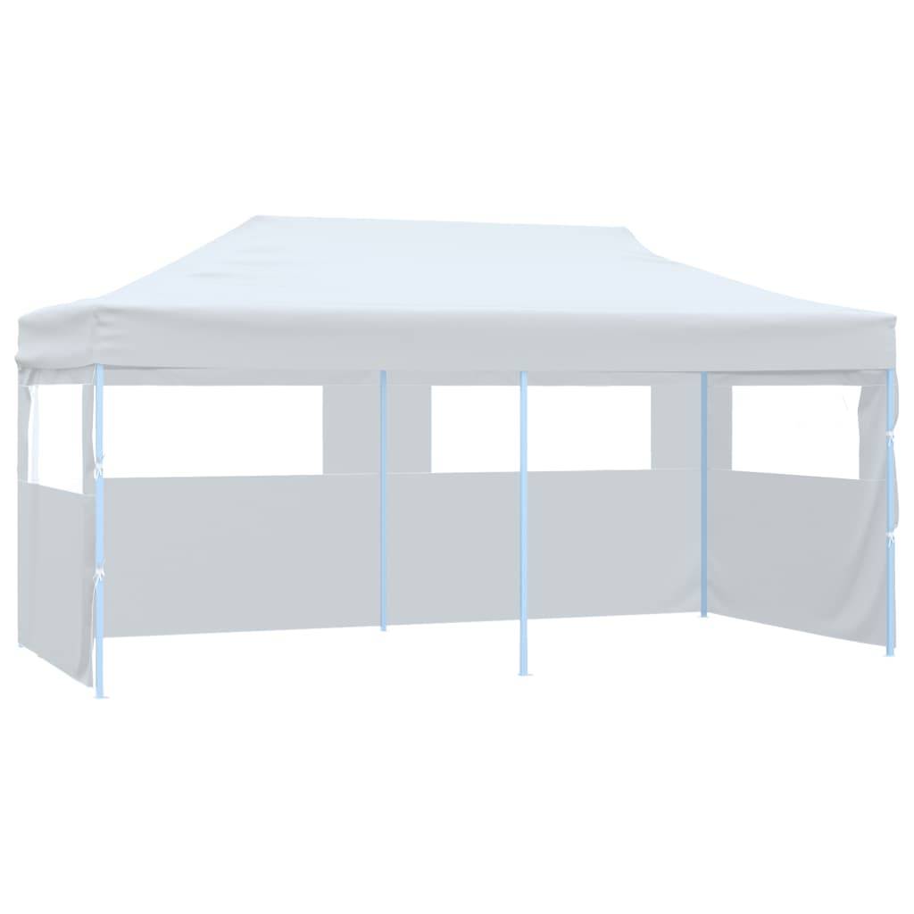 Maison Chic - Tente de réception pliable avec parois 3 x 6 m Acier Blanc Maison Chic - Image 2