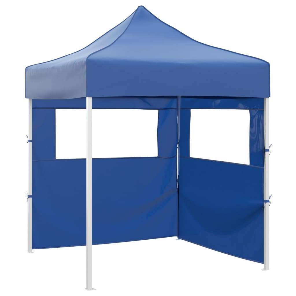 Tente de réception acier bleu 200 x 200 x 315 cm - PANGIVO - Image 1
