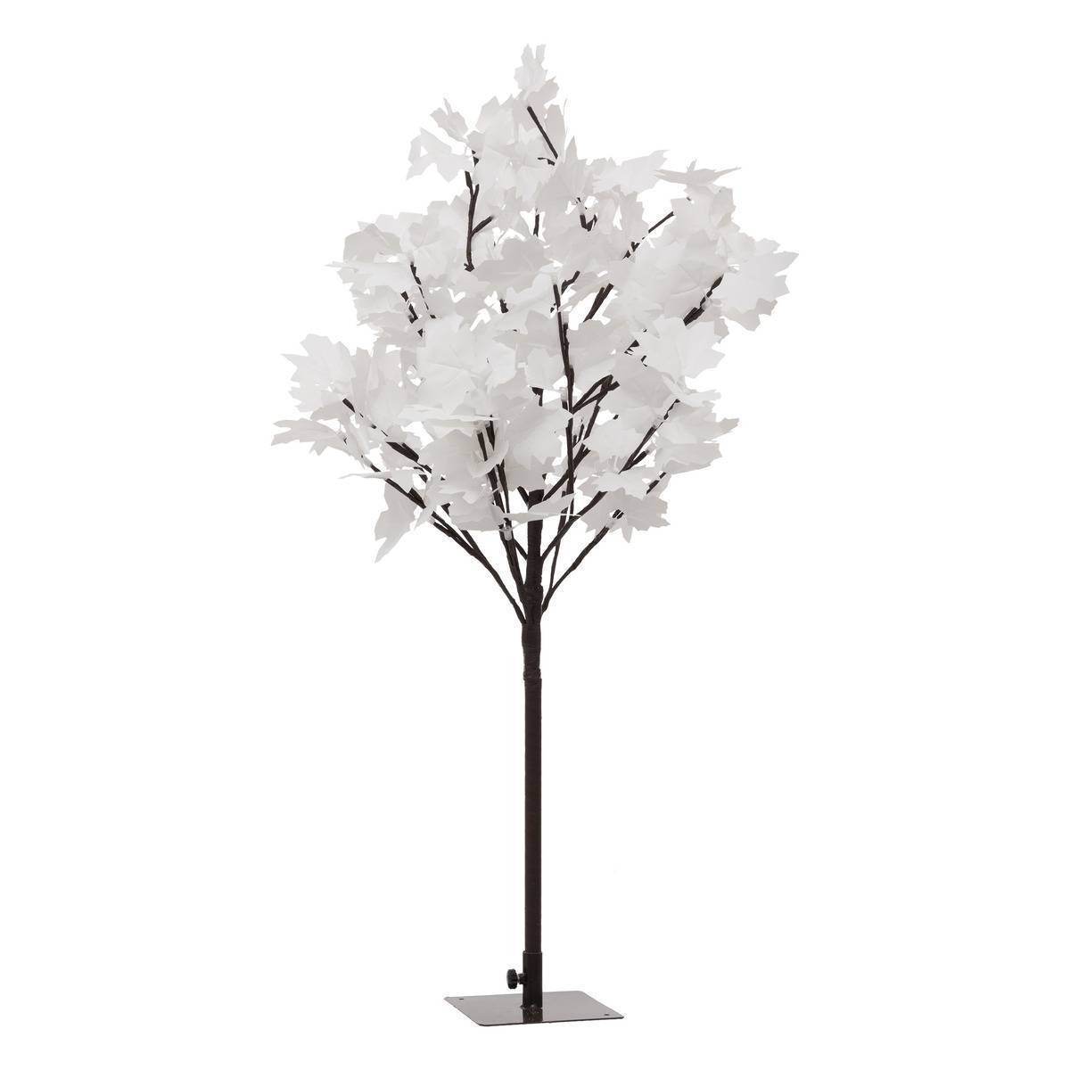 Arbre blanc lumineux 92 LED H.90cm extérieur blanc chaud FEERIC LIGHTS & CHRISTMAS - Image 1