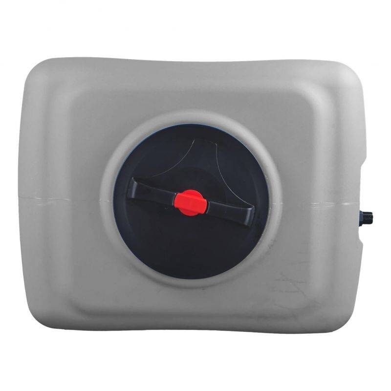 Cuve récupération eau de pluie 500L - Réservoir aérien compact Gris - Polyéthylène - ELBI CPN - Image 7