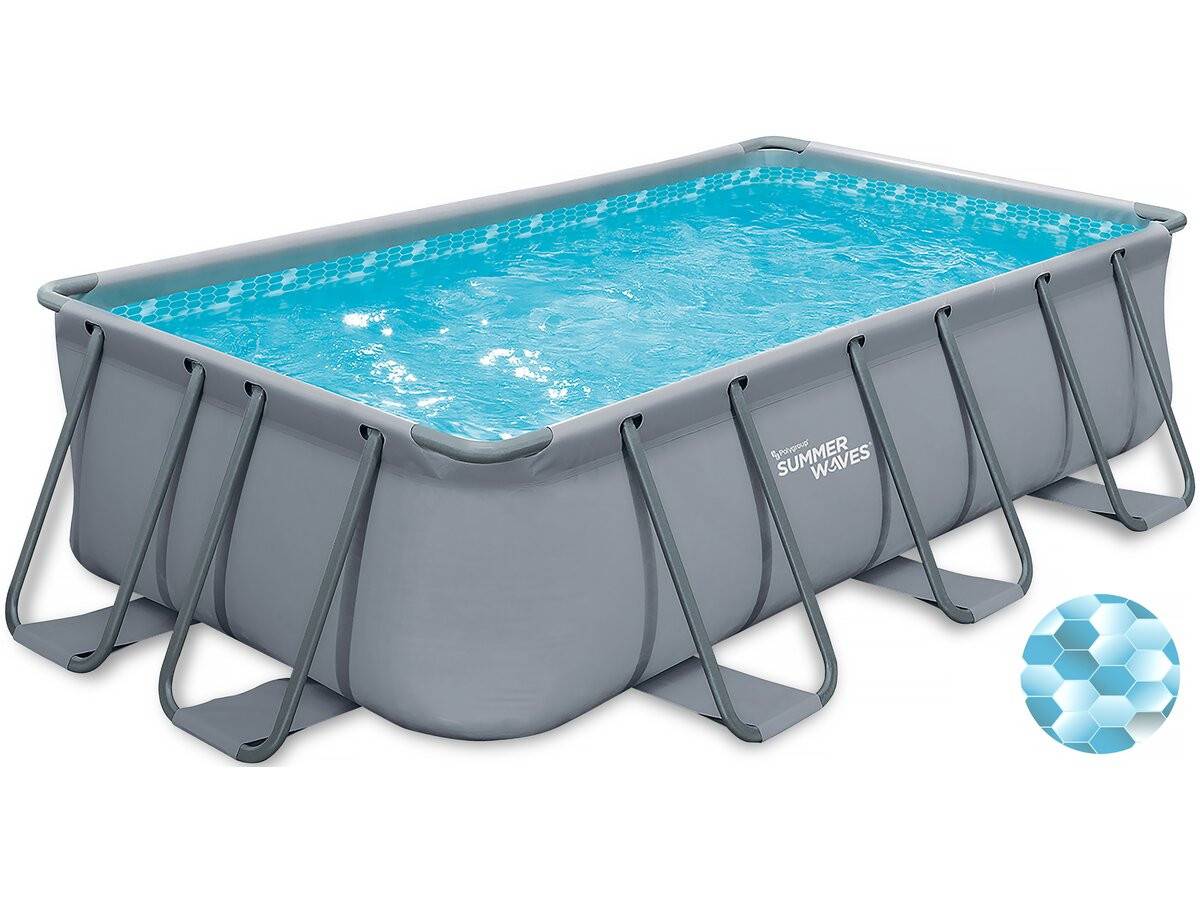 Piscine Tubulaire Ludo 3 - 5.49 X 2.74 X 1.32 M - Filtration à  Sable 5,1m3/h -habitat Et Jardin - Image 3