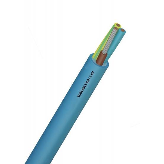 Câble submersible AD8 4G2,5mm² - À la coupe au mètre