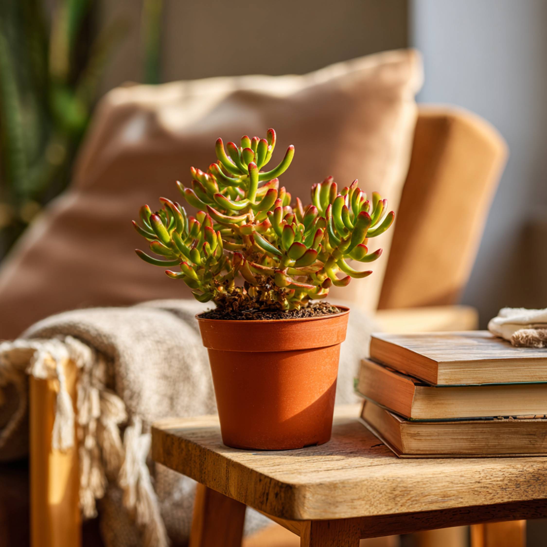 Plant In A Box - Arbre de jade - Crassula ovata 'Hobbit' - Hauteur 10-20cm - ⌀12cm - Image 3