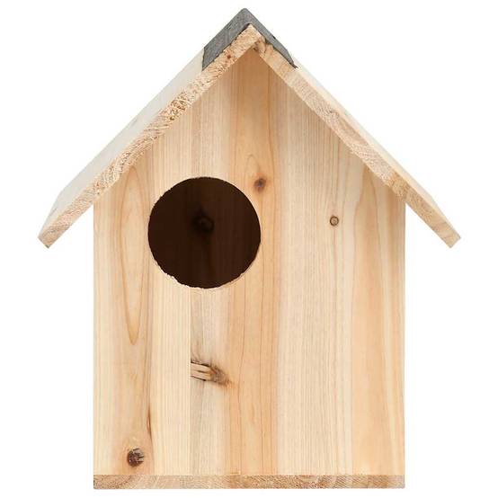 Abri pour écureuils en bois de sapin massif refuge pour jardin 26x25x29 cm – ComfortXL Outdoor Living - Image 3