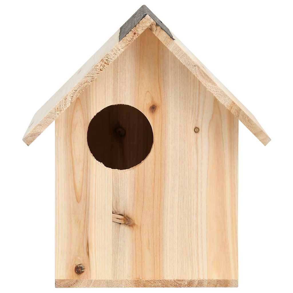 Abri pour écureuils en bois de sapin massif refuge pour jardin 26x25x29 cm – ComfortXL Outdoor Living - Image 3