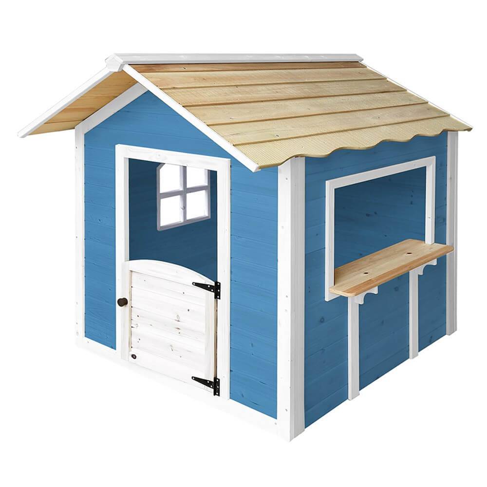 Maisonnette HOME DELUXE THE GREAT PALAST bleu - 118 x 138 x 132 cm - Image 1