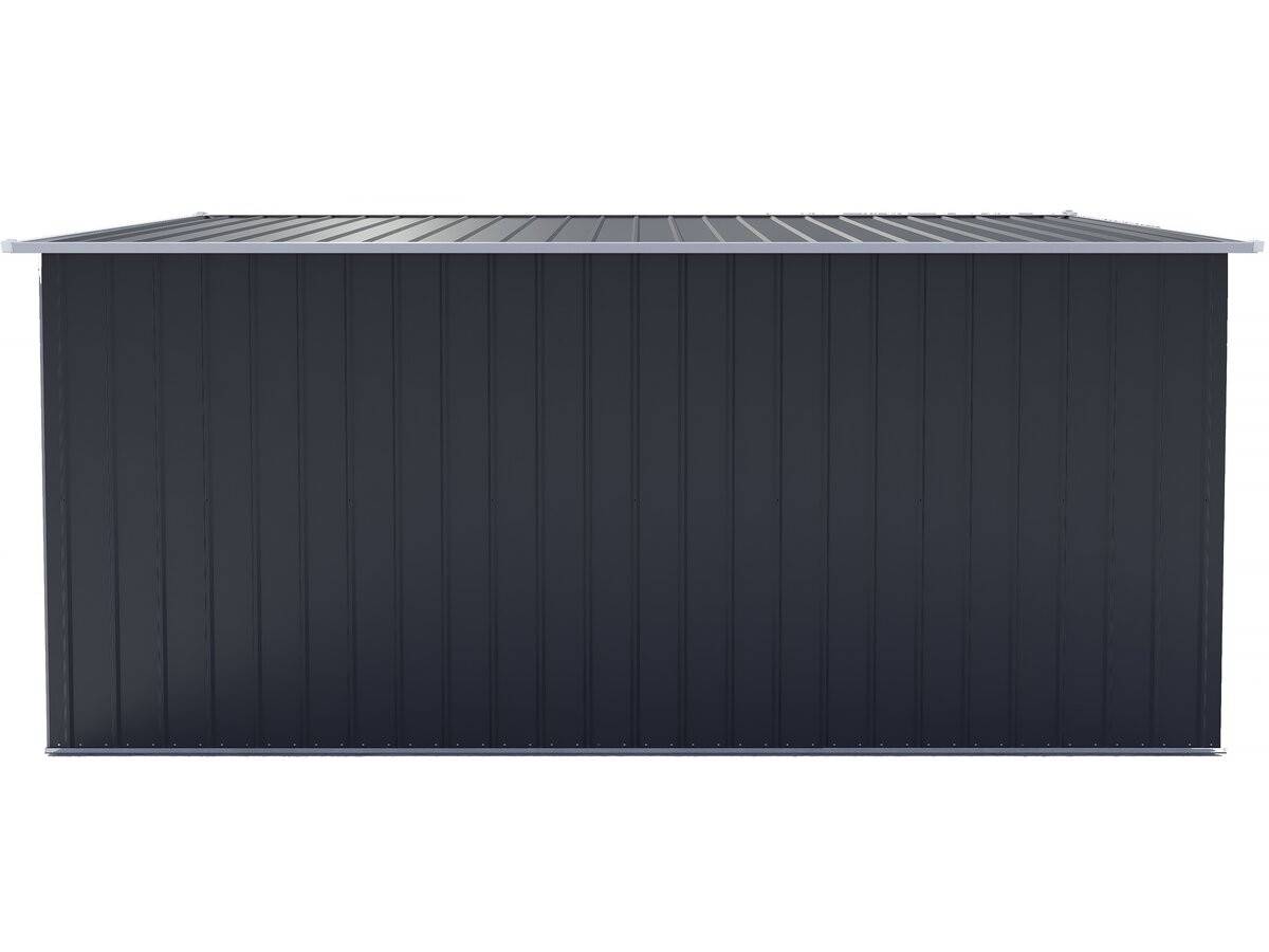 Habitat Et Jardin - Abri De Jardin Métal Avec Porte Coulissante "boston" - 13 M² - Gris -habitat Et Jardin - Image 6