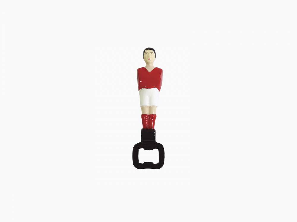 Décapsuleur joueur baby foot rouge - Image 2
