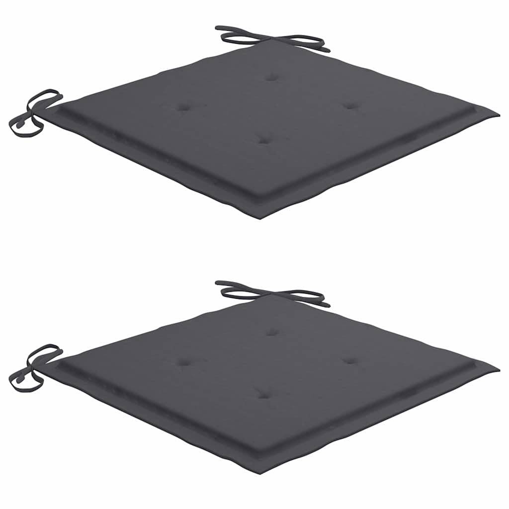 Vidaxl - Ensemble à manger d'extérieur pliable avec coussin 3 pcs-Salons de jardin Teck 759584 - Image 5