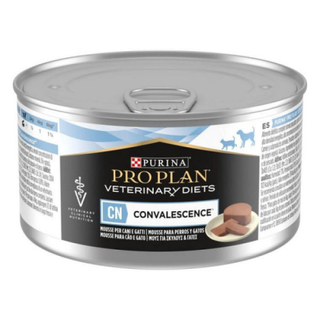 Boîtes Pro Plan Veterinary Diets CN Convalescence pour chiens et chats 24 boîtes 195 g