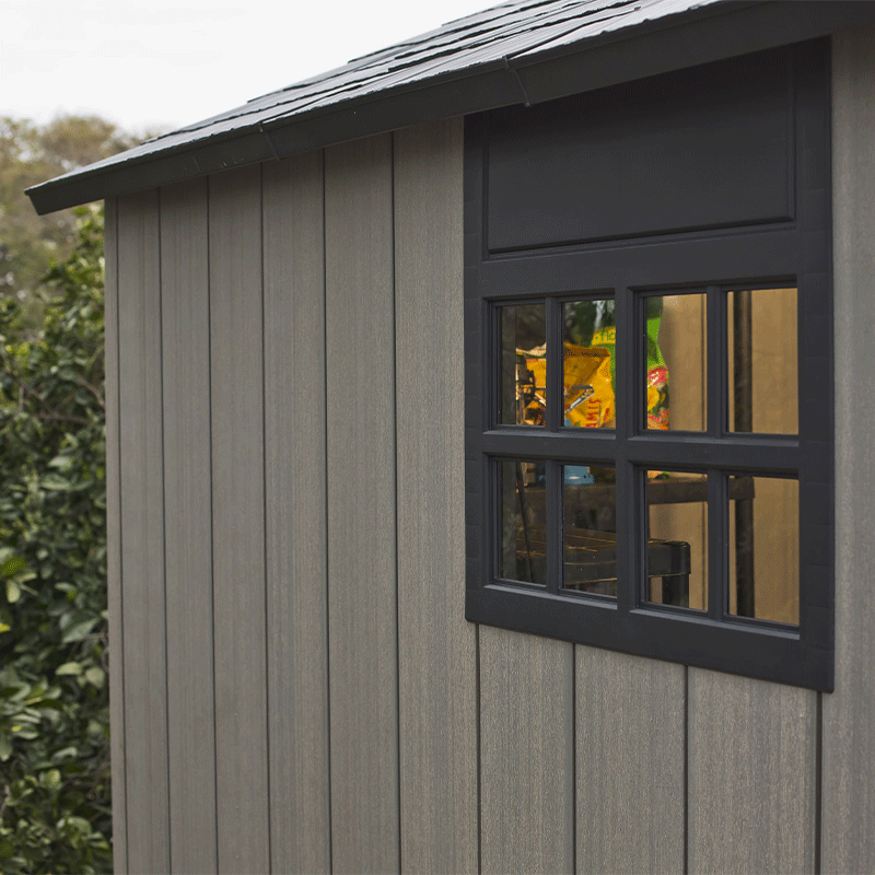 Keter - Abri de jardin en résine Keter 10m² - OAKLAND BROSSIUM® 7513 - Gris - Image 3