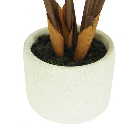 Ligne Deco - Plante verte zamioculcas artificiel 48cm - Image 7