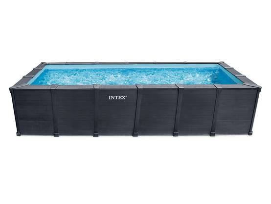 Piscine tubulaire Graphite rectangulaire 6,00 x 3,00 x 1,24 m - Intex - Image 7