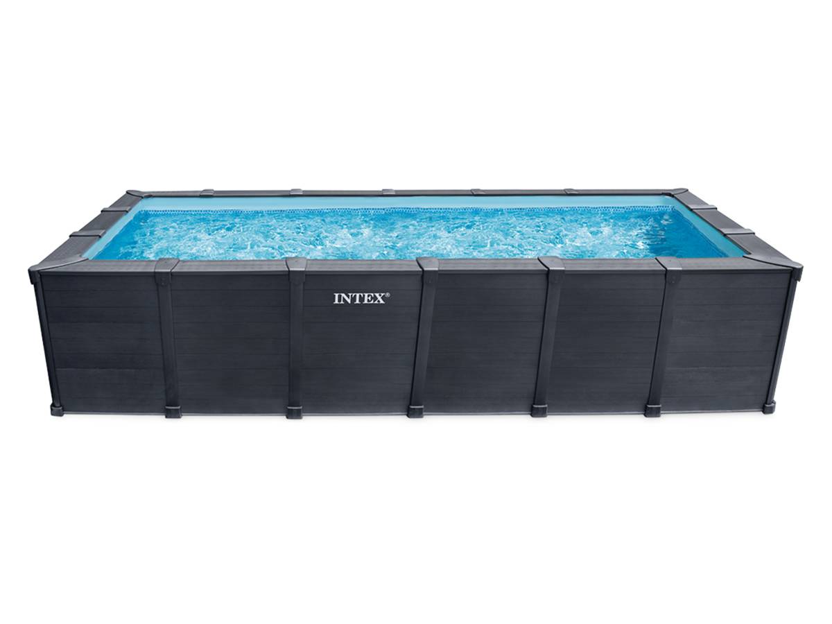 Piscine tubulaire Graphite rectangulaire 6,00 x 3,00 x 1,24 m - Intex - Image 7